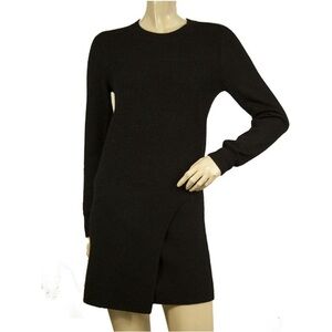 Isabel Marant wool alpaca blend Elegant Black Knit Dress
